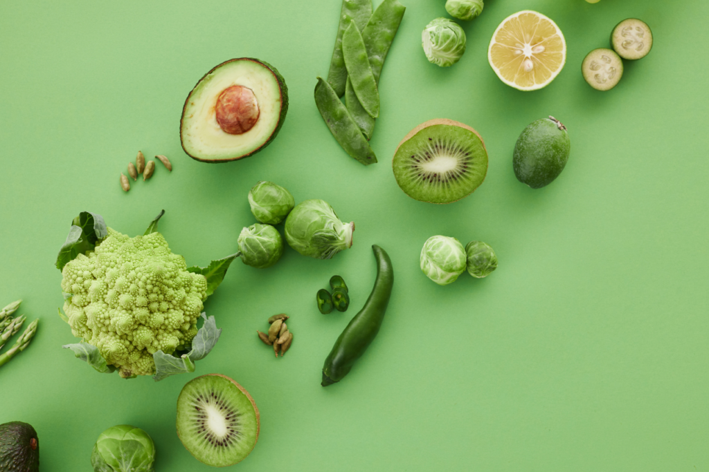 Frutas y verduras saludables para el aparato digestivo