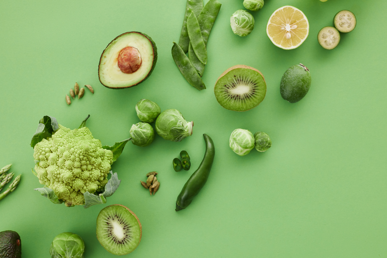 Frutas y verduras saludables para el aparato digestivo