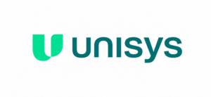 Logo de Unisys, empresa colaboradora en prácticas profesionales del ciclo de Desarrollo de Aplicaciones Multiplataforma (DAM) de FP Superior UFV.