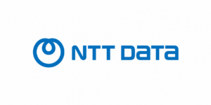 Logo de NTT DATA, empresa colaboradora en prácticas profesionales del Curso de Especialización en Ciberseguridad en Entornos de las Tecnologías de la Información de FP Superior UFV.