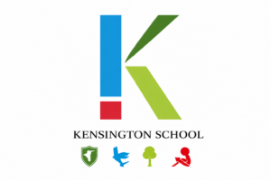 Logo de Kensington School, empresa colaboradora en prácticas profesionales del ciclo EDI de FP Superior UFV.