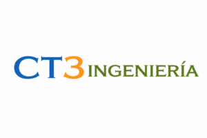 Logo de CT3 Ingeniería, empresa colaboradora del ciclo de Administración y Finanzas (AFI) de FP Superior UFV.