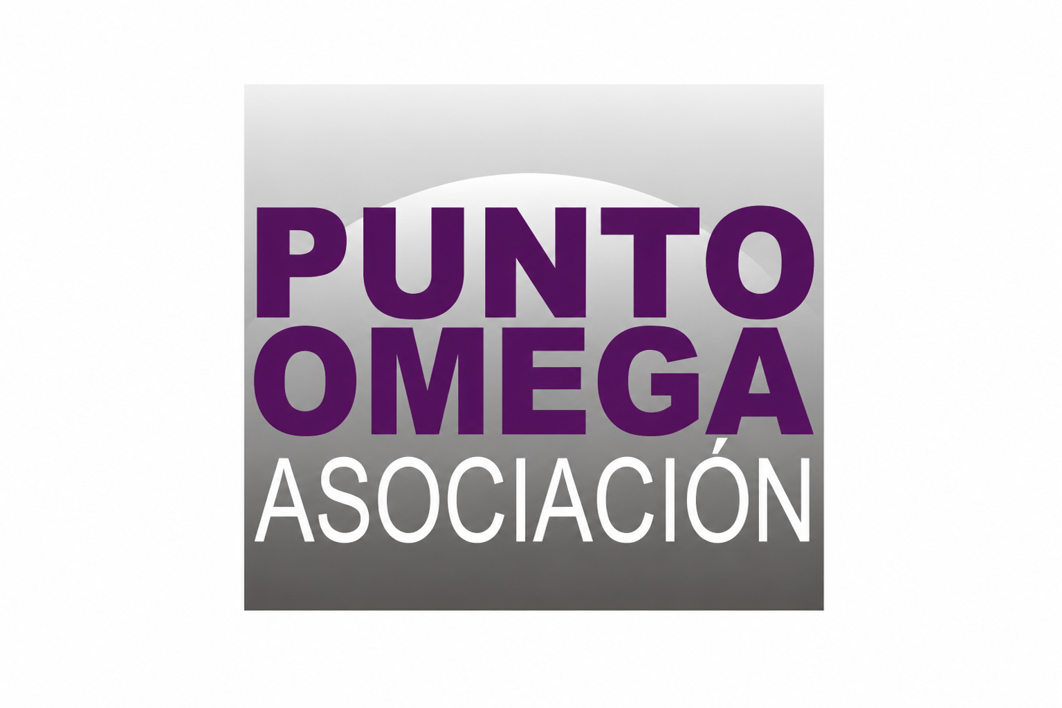 Logo de Punto Omega Asociación, entidad colaboradora en prácticas profesionales del Grado Superior de Integración Social a Distancia de la UFV.