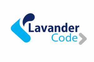 Logo de Lavander Code, empresa colaboradora en prácticas profesionales del ciclo de Desarrollo de Aplicaciones Multiplataforma (DAM) de FP Superior UFV.