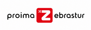 Logo de Proima Zebrastur, empresa colaboradora del ciclo de Asesoría de Imagen Personal y Corporativa (AIPC) de FP Superior UFV.