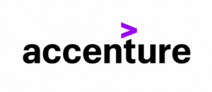 Logo de Accenture, empresa colaboradora en prácticas profesionales del ciclo de Desarrollo de Aplicaciones Multiplataforma (DAM) de FP Superior UFV.
