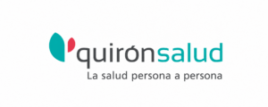 Logo de Quirónsalud, empresa colaboradora en prácticas profesionales del ciclo de Dietética de FP Superior UFV.