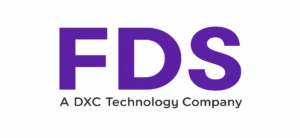 Logo de FDS (DXC Technology), empresa colaboradora en prácticas profesionales del ciclo de Administración de Sistemas Informáticos en Red (ASIR) de FP Superior UFV.