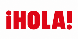 Logo de ¡HOLA!, empresa colaboradora en prácticas profesionales del ciclo RPAE de FP Superior UFV.