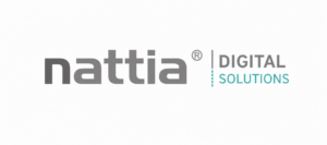Logo de Nattia, empresa colaboradora en prácticas profesionales del ciclo de Desarrollo de Aplicaciones Multiplataforma (DAM) de FP Superior UFV.