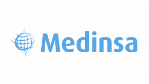 Logo de Medinsa, empresa colaboradora en prácticas profesionales del ciclo FPF de FP Superior UFV.