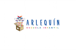 Logo de Arlequín Escuela Infantil, empresa colaboradora en prácticas profesionales del ciclo EDI de FP Superior UFV.