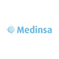 Logo de Medinsa, empresa colaboradora en prácticas profesionales del ciclo FPF de FP Superior UFV.
