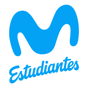 Logo de Movistar Estudiantes, empresa colaboradora en prácticas profesionales del ciclo TSEAS de FP Superior UFV.