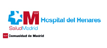 Logo del Hospital del Henares, empresa colaboradora en prácticas profesionales del ciclo IPDMN de FP Superior UFV.