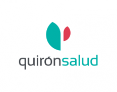 Logo de Quirónsalud, grupo sanitario colaborador en prácticas profesionales del ciclo de Anatomía Patológica y Citodiagnóstico (APC) de FP Superior UFV.