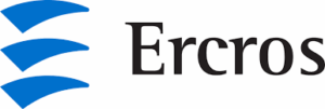 Logo de Ercros, empresa colaboradora en prácticas profesionales del ciclo FPF de FP Superior UFV.