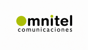Logo de Omnitel Comunicaciones, empresa colaboradora en prácticas profesionales del ciclo MYP de FP Superior UFV.