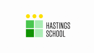 Logo de Hastings School, empresa colaboradora en prácticas profesionales del ciclo MYP de FP Superior UFV.