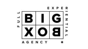 Logo de Bigbox Full Experiential Agency, empresa colaboradora en prácticas profesionales del ciclo MYP de FP Superior UFV.